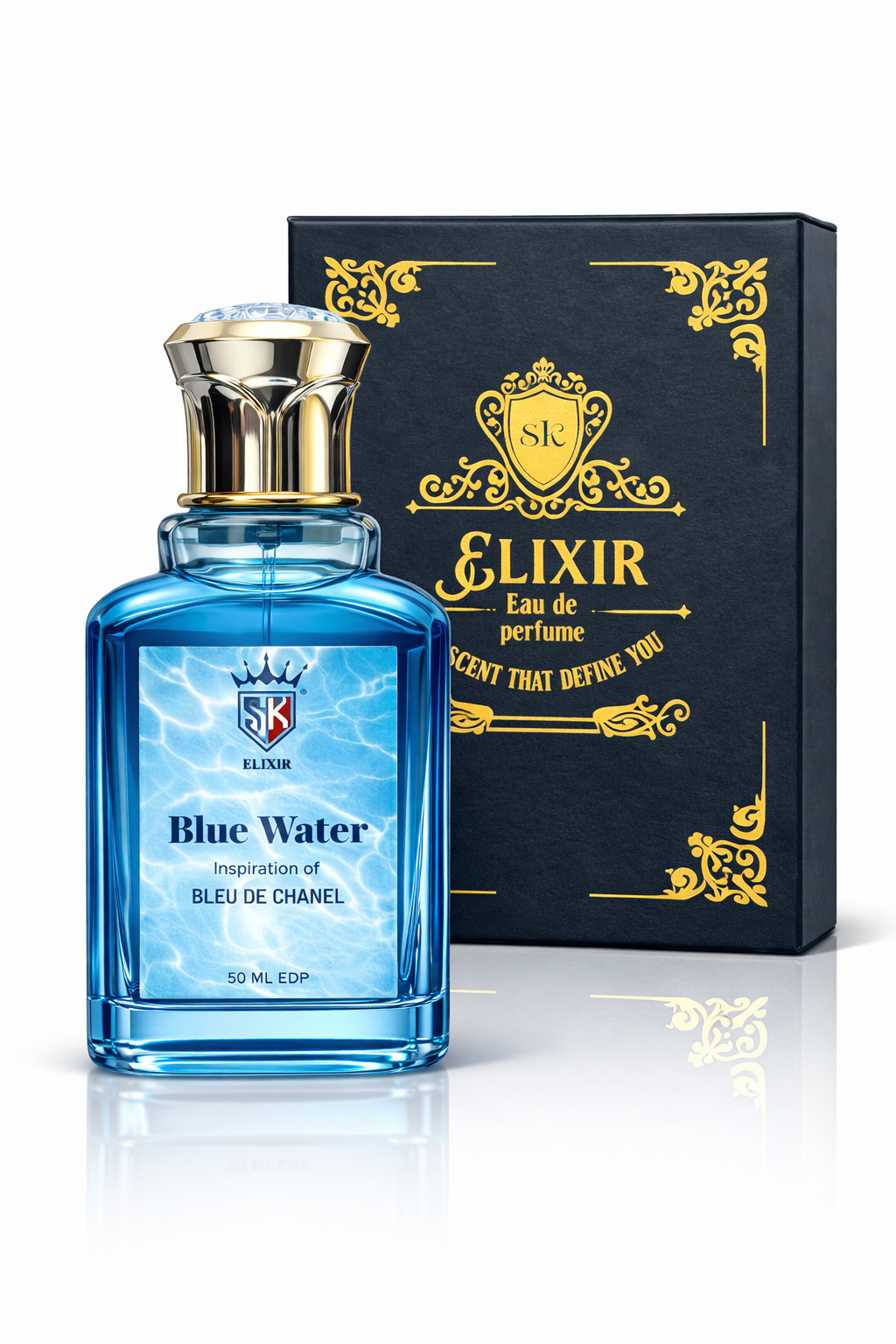 Blue water